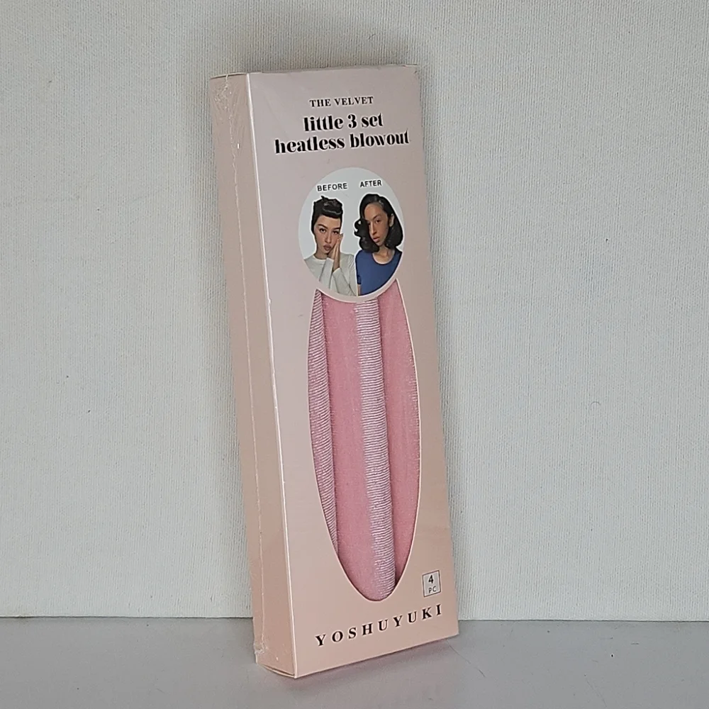 Yoshivuki Pink Heatless Blowout Set